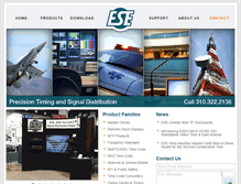 Tablet Screenshot of ese-web.com